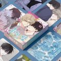 55Pcs Korean Comic BL Manga Night Small Waterside Night Photo Print LOMO Postcard Fans Gift ﻿. 