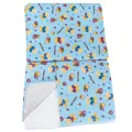 New Born Baby Bubble Changing Sheets Rubber PVC Cot Sheet Waterproof Mat - Large. 