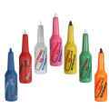 Flair Bartender Bartending Practice Bar b Bottle tail Shaker - Pink. 