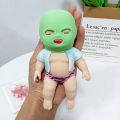 Mini Palm Child Doll Pinch Joy Toy Cute Simulation African Doll Pinch Face Slow Rebound Toy Adult Decompression And Release Prop YULING. 