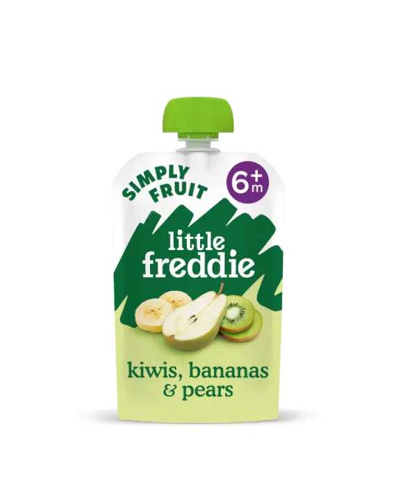 Little Freddie Kiwis, Bananas 100g