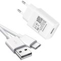 Wall USB Charger For Samsung S20 S10 S9 S8 Plus A50 A70 A51 A71 M21 M31 A21S Note 20 10 9 8 Type C Phone Charger USB C Cable. 