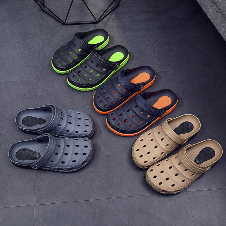 Korean%20Style%20Casual%20Hollow-out%20Non-Slip%20Hole%20Shoes%20Men's%20Vietnam%20Rubber%20Beach%20Shoes%20Soft%20Bottom%20Travel%20Shoes%20Breathable%20Leather%20Shoes%20-%20Image%205