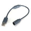 PC Computer USB Breakaway Cable Lead Cord Adapter for XBOX 360 Wired Controller -. 