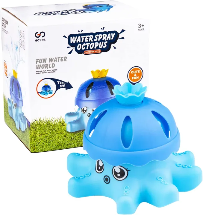 Kids%20Outdoor%20Water%20Sprinkler%20Octopus%20Toys,%20Toddlers%20Spray%20Water%20Bathtub%20Game%20Summer%20Backyard%20Lawn%20Bath%20Sprinkler%20Toy%20Nozzles%20And%20Spinning%20Hat%20For%20Girl%20Boys%20Play%20-%20Image%204