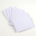 10pcs/lot PVC PLASTIC Blank ID Card without Chip Card thin CR80 Available for Card Printer. 