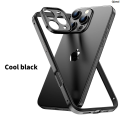 QianxiNew Good Thermal Shock Absorber Metal Phone Case More Fit Silicone Frame Aluminum 13 Pr 15 14 Camera Protection + Hybrid for iPhone 16o Max. 