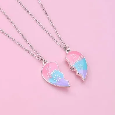 El%20Regalo%202%20PCs%20BFF%20Best%20Friend%20Forever%20Split%20Magnetic%20Hearts%20Matching%20Pendant%20Necklaces%20Set-%20Friendship%20Day%20Gift%20for%20Besties(FROM%20INDIA)NUZ%20-%20Image%204