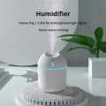 250ML Mini White Ultrasonic Air Humidifier Romantic Light USB Essential Oil Diffuser Car Purifier Aroma Anion Mist Maker. 