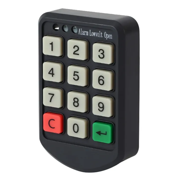 Intelligent Electronic Password Cabinet Door Lock Digital Key Pad ...