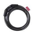 Cycling security 4 digit combination password bike bicycle cable chain lock. 