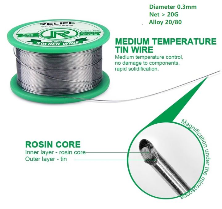 Soldering wire 0.3mm20/80 Daraz.lk