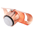 4X Champagne Bottle Stopper Rose Gold Stainless Steel Champagne Sealer Plug Super Powerful Vacuum Seal. 