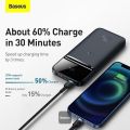 Baseus PD 20W Power Bank 10,000mAh With Magnetic MagSafe Wireless Charging & USB-C. 