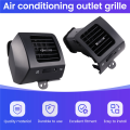 Dashboard Air Vent Outlet Air Conditioning Conditioner Grille for Land Cruiser Prado 120 GX470 2003-2009 B. 