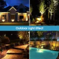 Auoyo Solar Ground Light Lawn Lamps Outdoor Garden Solar Spotlight Pathway Landscape Underground light Solar Landscape Lights for Outdoor Yard Patio Walkway Driveway. 