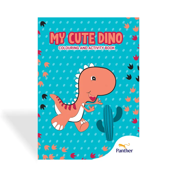 My Cute Dino Coloring & Activity Book