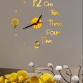 DIY Wall Clock, Letter Numeral Hanging Clock Decorative Ornament. 