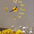 DIY Wall Clock, Letter Numeral Hanging Clock Decorative Ornament. 