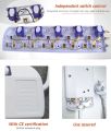 5 Way Plug Socket Outlets with 3 Meter Extension Cord Universal Power Strip Wire Charger for Home Bedroom Office Living Room 13A Fuse Surge with Separate Single Switch Indicate light Max 13A Surge Protector Power 3250W AC 250V Electrical Extension Wire. 
