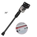 Bicycle Alloy Side Stand Adjustable 20 to 29 Aluminum. 