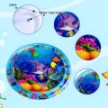 Baby Kids water play mat Inflatable Infant Tummy Time Playmat 3 6 9 12 Month New Born Boy and Girl.. 