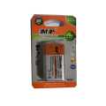 9V Rechargeable battery 300mAh MP Brand. 