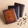 Black wallet Men's wallet Secure wallet  leather wallet Slim wallet Leather wallet Brown wallet  blocking wallet for Travel wallet Business wallet  wallet Gift for men Suitable for all occasions. 