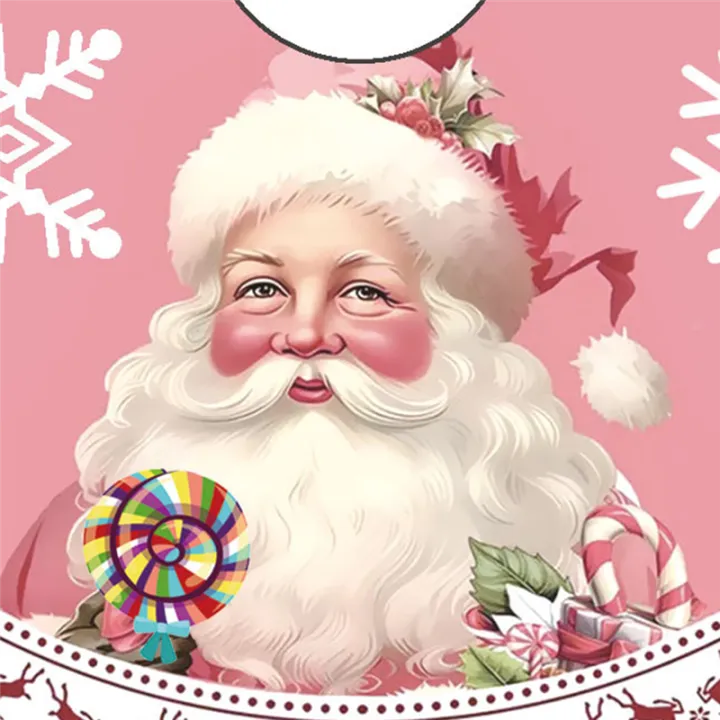 60cm%20Pink%20Christmas%20Tree%20Skirt%20Xmas%20Snowflake%20Santa%20Claus%20Tree%20Skirt%20Merry%20Christmas%20Decor%20Happy%20Year%20-%20Image%205