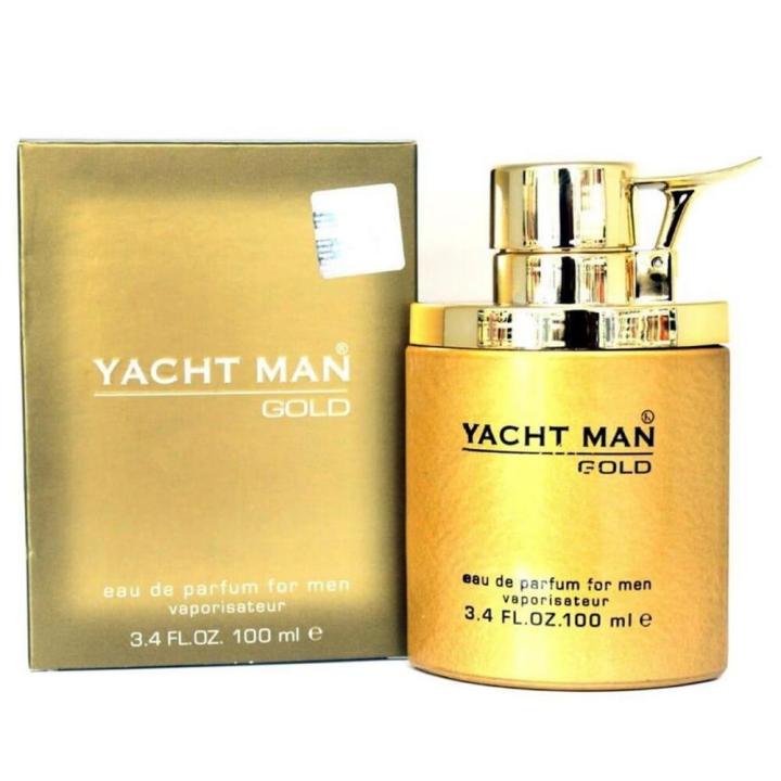 Yacht Man Gold Perfume 100ml