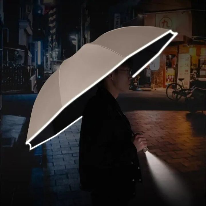 Durable Umbrella Multicolored Fully Automatic Parasol High Quality Rain Gear Uv Parasol Reverse Folding Multifunctional Sunshade