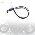 Motorcycle Throttle Cable Push Pull Set Modification Directly Replace Easy to Install for. 