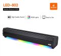 KISONLI LED-802 RGB WIRELESS BT SOUNDBAR. 