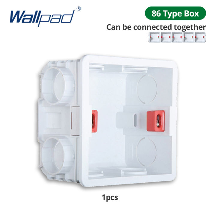 Wallpad%20White%20Glass%20Panel%20Wall%20Switch%20Function%20Key%20Only%20DIY%20Free%20Combination%2052*52mm%201%202%203%204%205%20Multiple%20Frame%20-%20Image%204