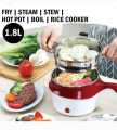 Multi-Function Non-Stick Pan Electric Cooking Pot 1. 8L. 