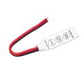 RGB LED Controller DC 12V Mini 3Key for SMD 5050. 