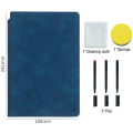 Erasing Cloth Free Whiteboard Pen Whiteboard Weekly Planner A5 Leather Memo Reusable. 