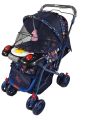 Baby Lightweight Folding Baby Stroller with Music adjustment wheels lock 3 step fold able for sleep with Laundry Bag. 