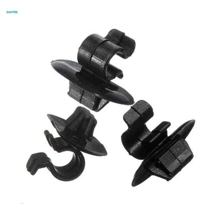 Car Hood Fastener Clips Stable Car Hood Rod Bonnet Support Clips Fasteners Clamp Hood Prop Support Clamp Non Slip for Car Accessories