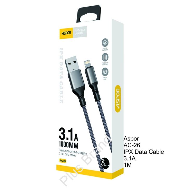 Aspor%20AC-26%203.1A%20USB%20to%20Lightning%20Fast%20Charging%20Cable%20For%20IPhone%20-%20Image%202
