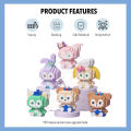HOT KOGGY Building Block Bricks Disney Cartoon 卡通微颗粒积木玩具 Toys Kids Cartoon DIY Toys Education 公仔星黛露创意益智礼品玩具微型拼装小颗粒可爱积木 Bearbrick Disney Nano 3D Diamond Assembled Jigsaw Puzzles Small Particles. 