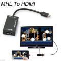 [ Android Phones Universal Mhl Micro Usb To Hdmi Cable 1080 P Hd Tv Adapter ]. 