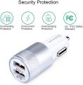 Universal 5V 2A DUAL USB Port(2 USB) Car Charger Vehicle Charging Kit for Mobile Phone. 