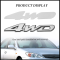 CGearuppt 4WD Displacement Car Chromed Emblem Badge Car Sticker Logo. 
