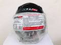 U.P. 2  Active Black Silver Motor Bike Helmet SLS Certified. 