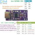 Nimh Rechargeable Charger Module Type-C 1s 2s 3s With Status Indicator And Dual Protection Functions For Solar Charging. 