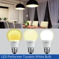 LED Performer Tunable White Bulb LED Bulb 3 Colour Bulb Color Changing 3 in 1 LED Bulb. 