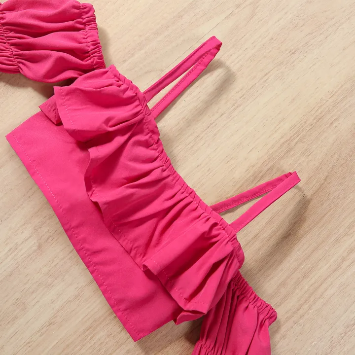 2Pcs%20Kids%20Casual%20Clothing%20Sets%20Outfits%20Off%20Shoulder%20Tops%20Butterfly%20Print%20Pants%20Outfits%20-%20Image%206