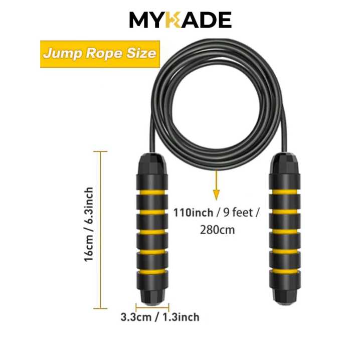 Skipping%20Rope,%20Jumping%20Rope,%20Weighted%20Skipping%20Rope%20with%20Non-slip%20Handle,%20Speed%20Rope%20PVC,%20Adjustable%20Length%20of%209%20Feet,%20Suitable%20for%20Aerobic%20Exercise%20Like%20Speed%20Training,%20Endurance%20Training%20and%20Fitness%20Gym%20-%20Image%202