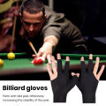 Men Billiards Glove Anti-slip Breathable Billiards Glove for Men Women Perfect for Snooker Cue Sports Right Hand Fit Sweat-absorbing Material Billiards Accessories. 